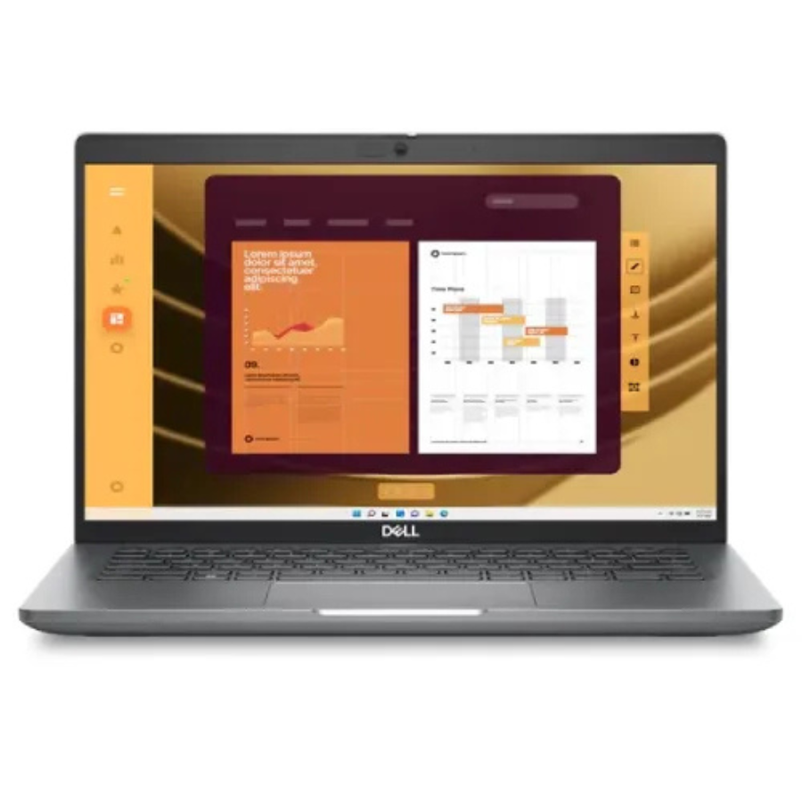 DELL LATITUDE 5450 INTEL CORE ULTRA5-125U, 8GB RAM DDR5, 512GB SSD M.2 NVMe, INTEL UHD GFX, 14 INCH FHD, FHD WEBCAM WITH PRIVACY SHUTTER, WIFI + BT, BACKLIT KEYBOARD, FREE DOS LAPTOP