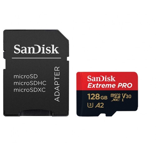 SANDISK MEMORY CARD 128GB MSD EXTREME PRO
