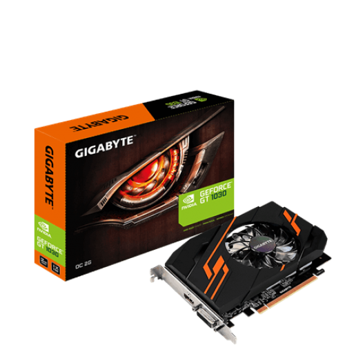 GIGABYTE 2GB NVIDIA GEFORCE GTX 1030  GV-N1030OC-2GI