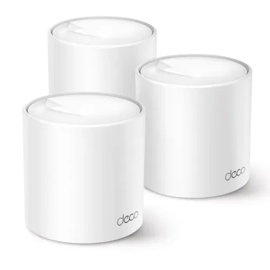 TP LINK Deco X50 AX3000 Mbps GIGABIT DUAL BAND WIFI 6 NETWORK ROUTER (03 PACK) BAND DUAL ROUTER