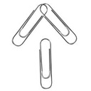 Paper Clip stall, Gems Clip, Deli  - 25 Pcs box